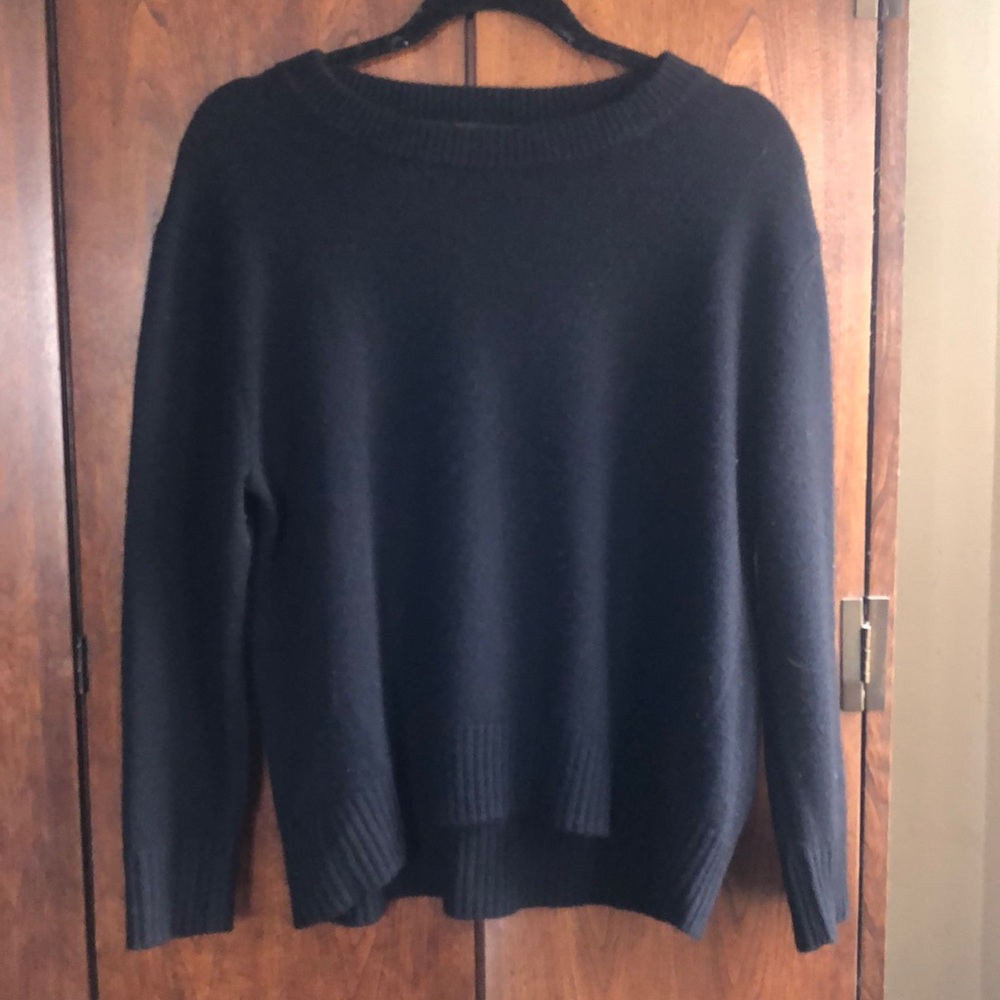 NakedCashmere Briar black cashmere sweater